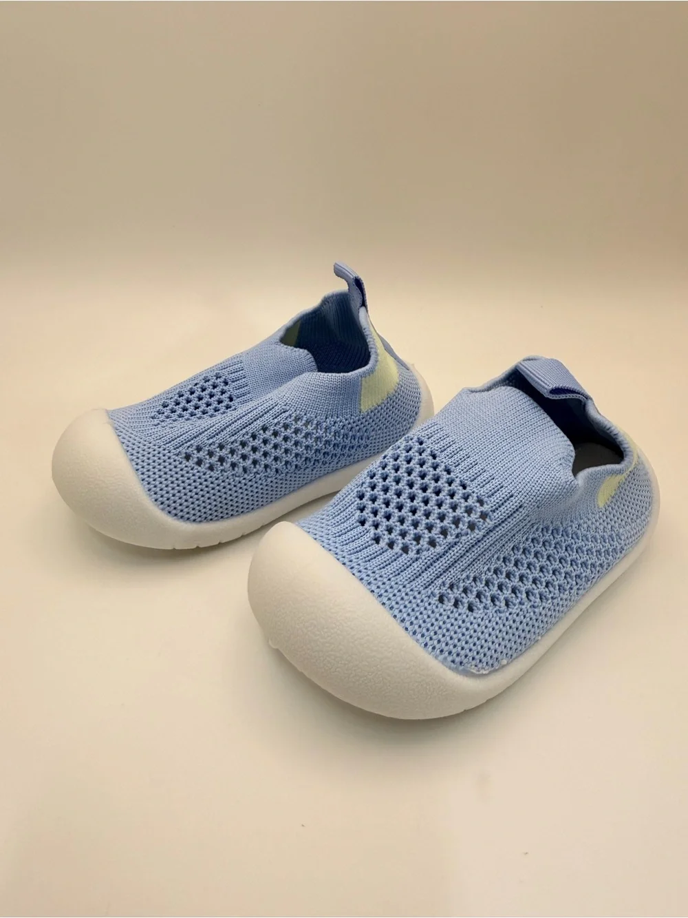 None blue knit